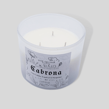 Load image into Gallery viewer, Cabrona Three Wick Candle