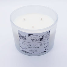Load image into Gallery viewer, Coco Le Bleu Three Wick Candle