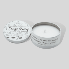 Load image into Gallery viewer, Stress Relief Tin Candle