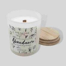 Load image into Gallery viewer, Abundance Wooden Wick Candle