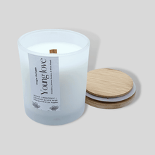 Load image into Gallery viewer, Young Love Wooden Wick Candle