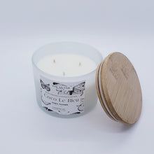 Load image into Gallery viewer, Coco Le Bleu Three Wick Candle