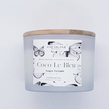 Load image into Gallery viewer, Coco Le Bleu Three Wick Candle