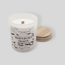 Load image into Gallery viewer, Midnight Moon Wooden Wick Candle