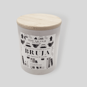 Bruja Wooden Wick  Candle