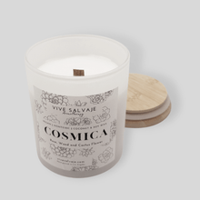 Load image into Gallery viewer, Cosmica Wooden Wick Candle