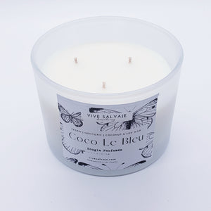 Coco Le Bleu Three Wick Candle