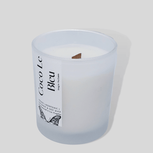 Coco Le Bleu Wooden Wick Candle