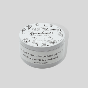 Abundance Tin Candle