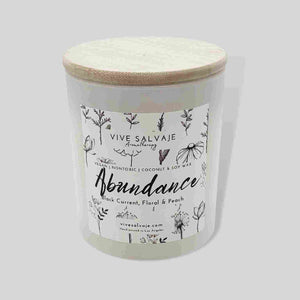 Abundance Wooden Wick Candle