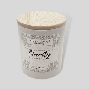 Clarity Wooden Wick Candle