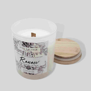 Renew Wooden Wick Candle