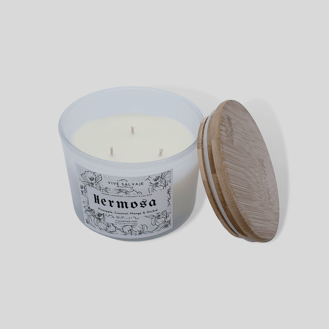 Hermosa Three Wick Candle