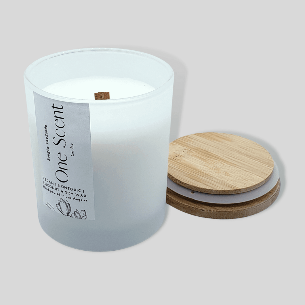 One Scent Wooden Wick Candle