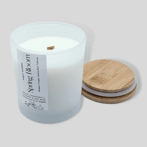 Spring Bloom Wooden Wick Candle