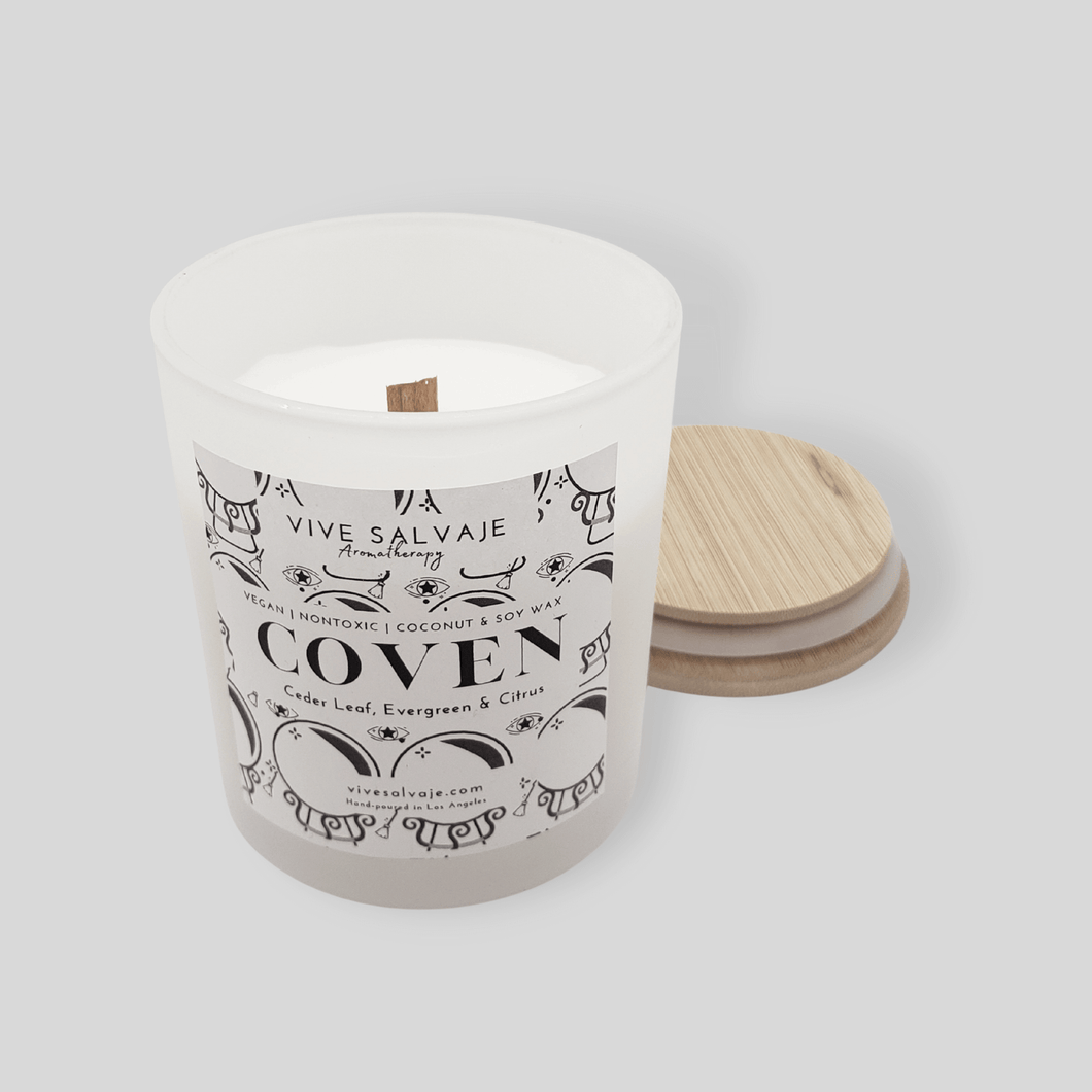 Coven Wooden Wick Candle