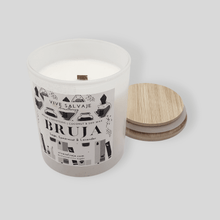Load image into Gallery viewer, Bruja Wooden Wick  Candle
