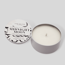 Load image into Gallery viewer, Midnight Moon Tin Candle
