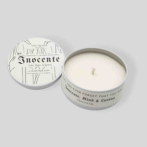 Inocente Tin Candle