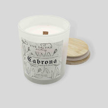 Load image into Gallery viewer, Cabrona Wooden Wick Candle
