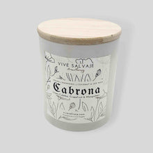 Load image into Gallery viewer, Cabrona Wooden Wick Candle
