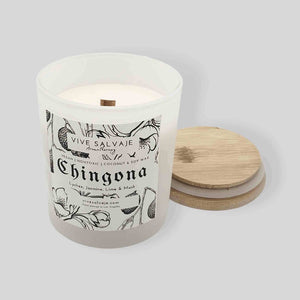 Chingona Wooden Wick Candle