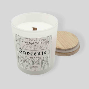 Inocente Wooden Wick Candle