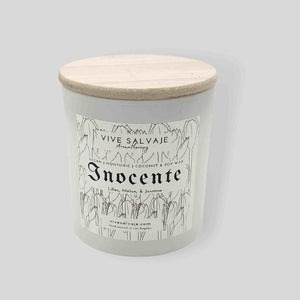 Inocente Wooden Wick Candle