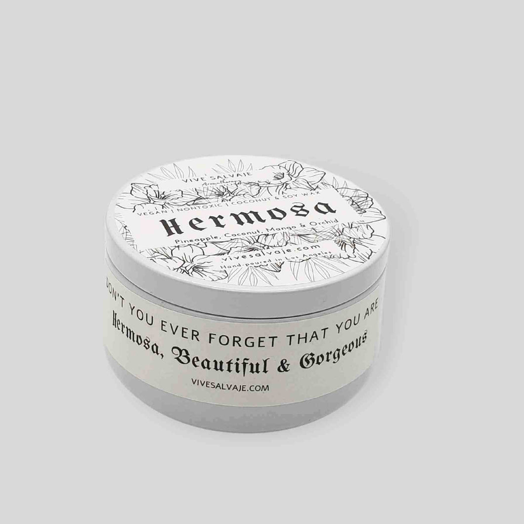 Hermosa Tin Candle